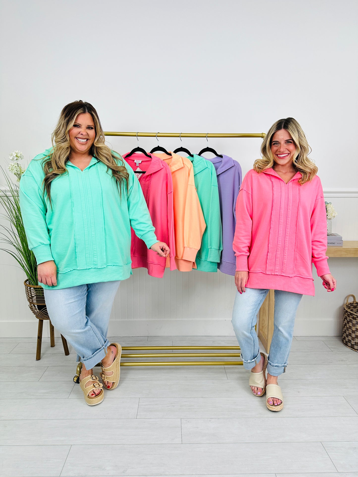 Spring State of Mind Pullover in Multiple Colors