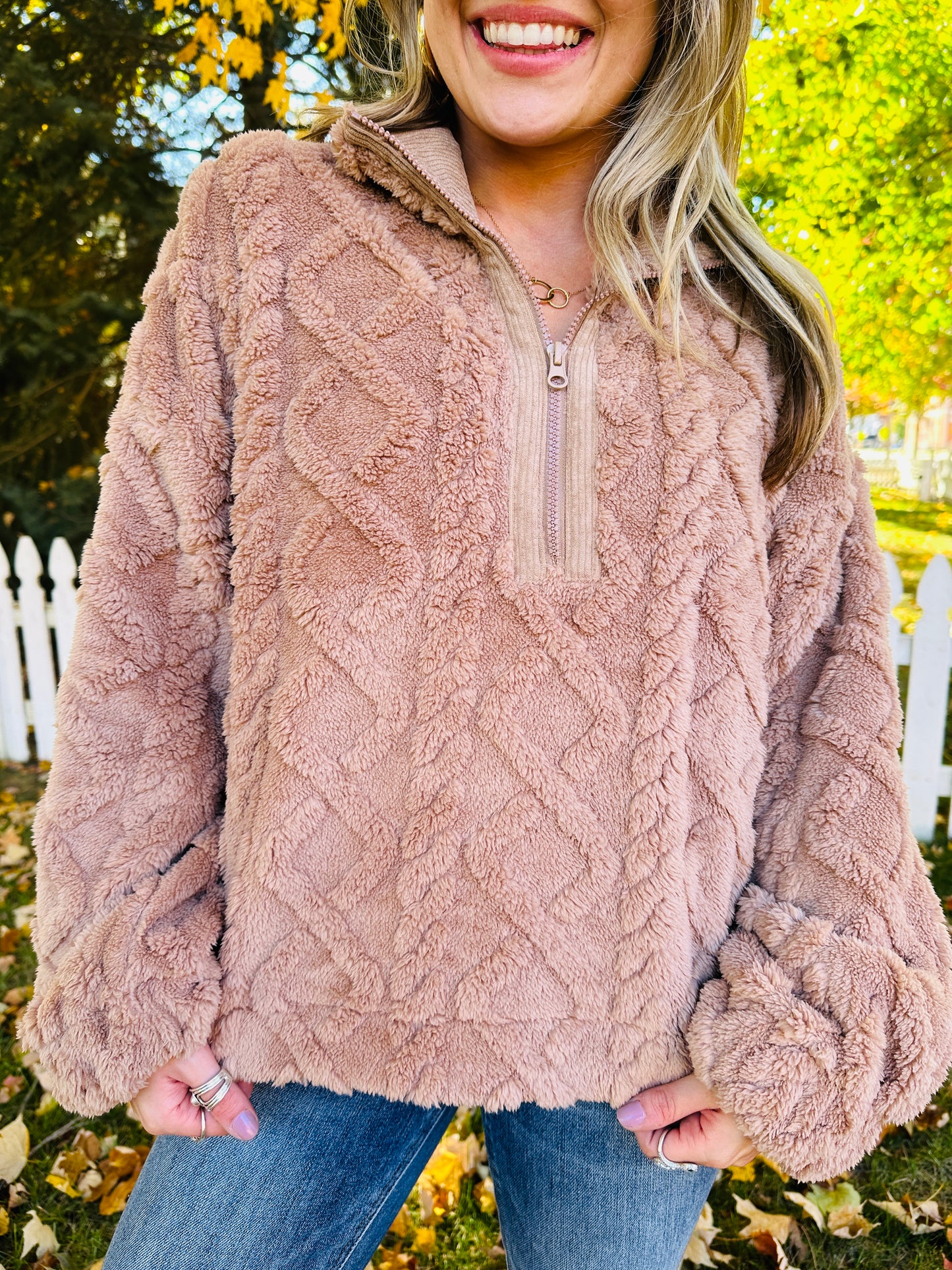 REG/CURVY Fuzzy Hug Plush Pullover- Multiple Colors!