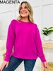 REG/CURVY On The Go Crewneck Pullover--Multiple Colors