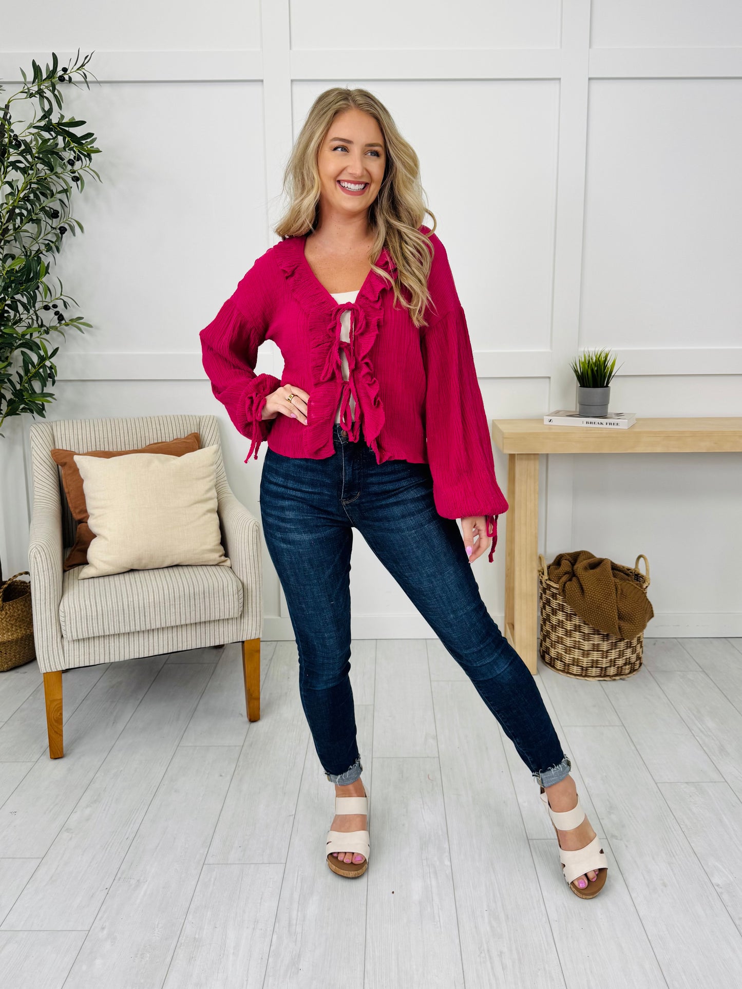 Breezy Ruffles Top
