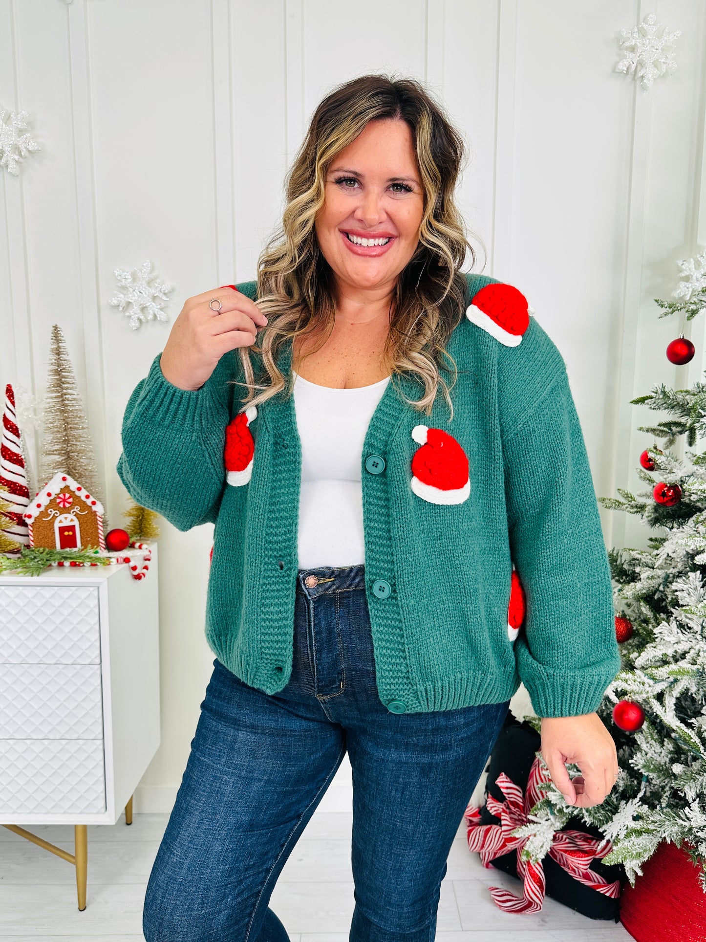 Here Comes Santa Cardigan