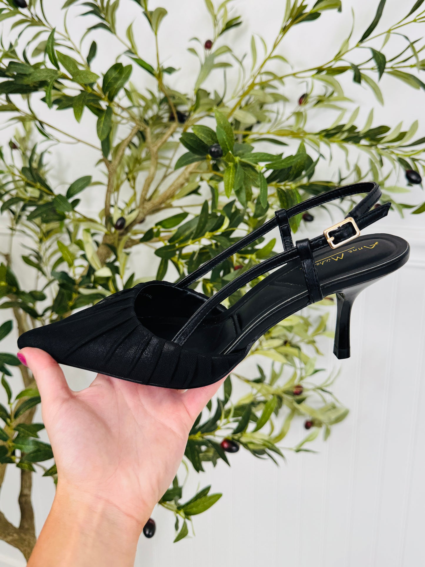 City of Lights Heels In Black