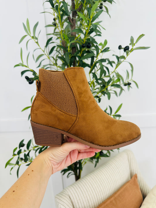 Rebel Root Booties in Tan