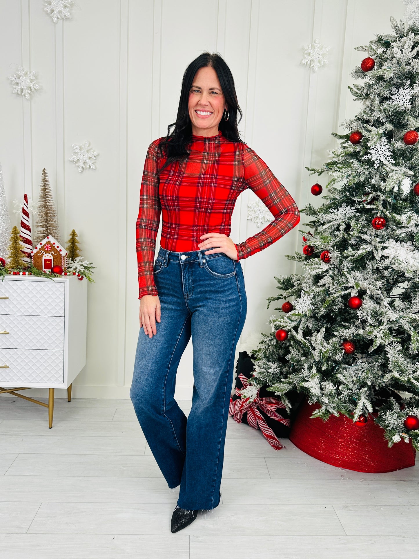 Falling Into Festive Top