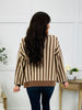 Line It Up Cardigan In Mocha/Oatmeal