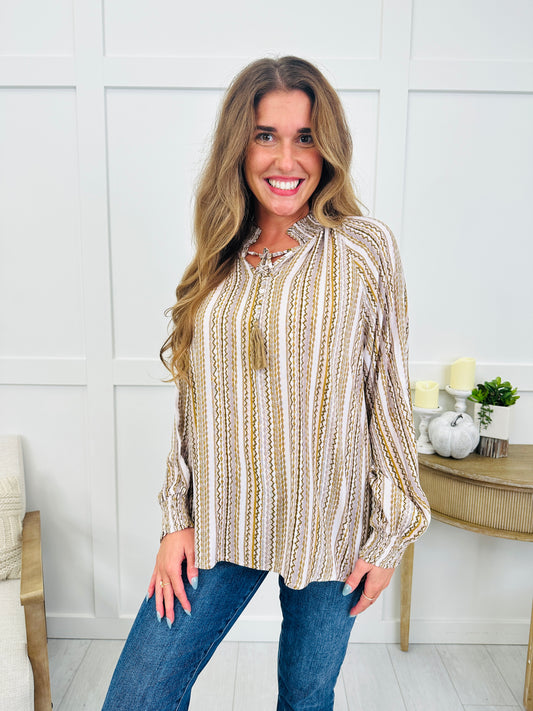 The Prairie Poet Top In Cream