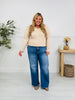 Just Four You Tummy Control Wide Leg Jeans in Four Inseams