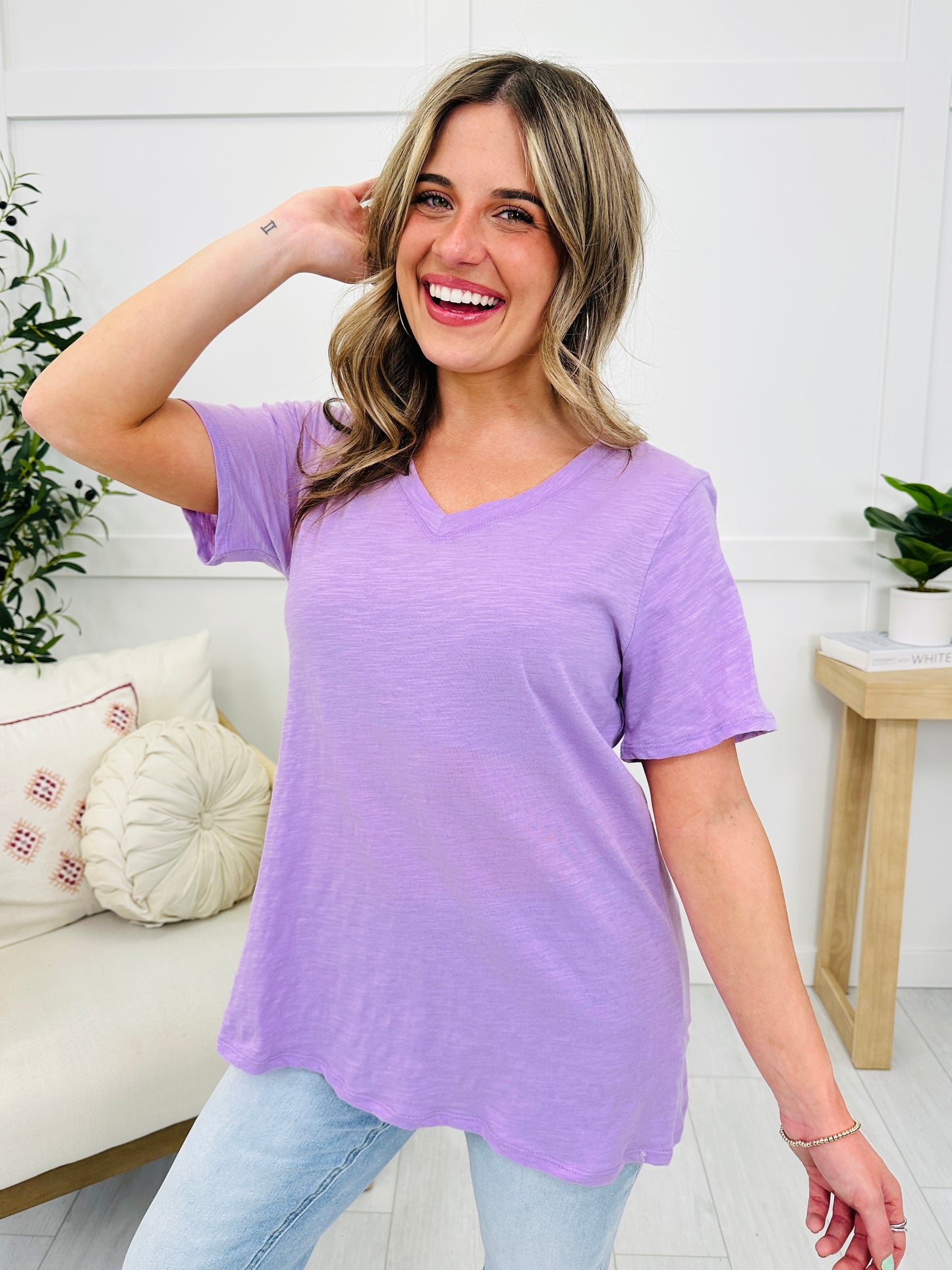 Summer Staple Doorbuster Top- Multiple Colors!