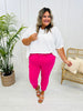 Judy Blue Pretty In Pink Slim Fit Jeans in Reg/Curvy