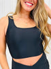 The Olivia Swim Top In Black
