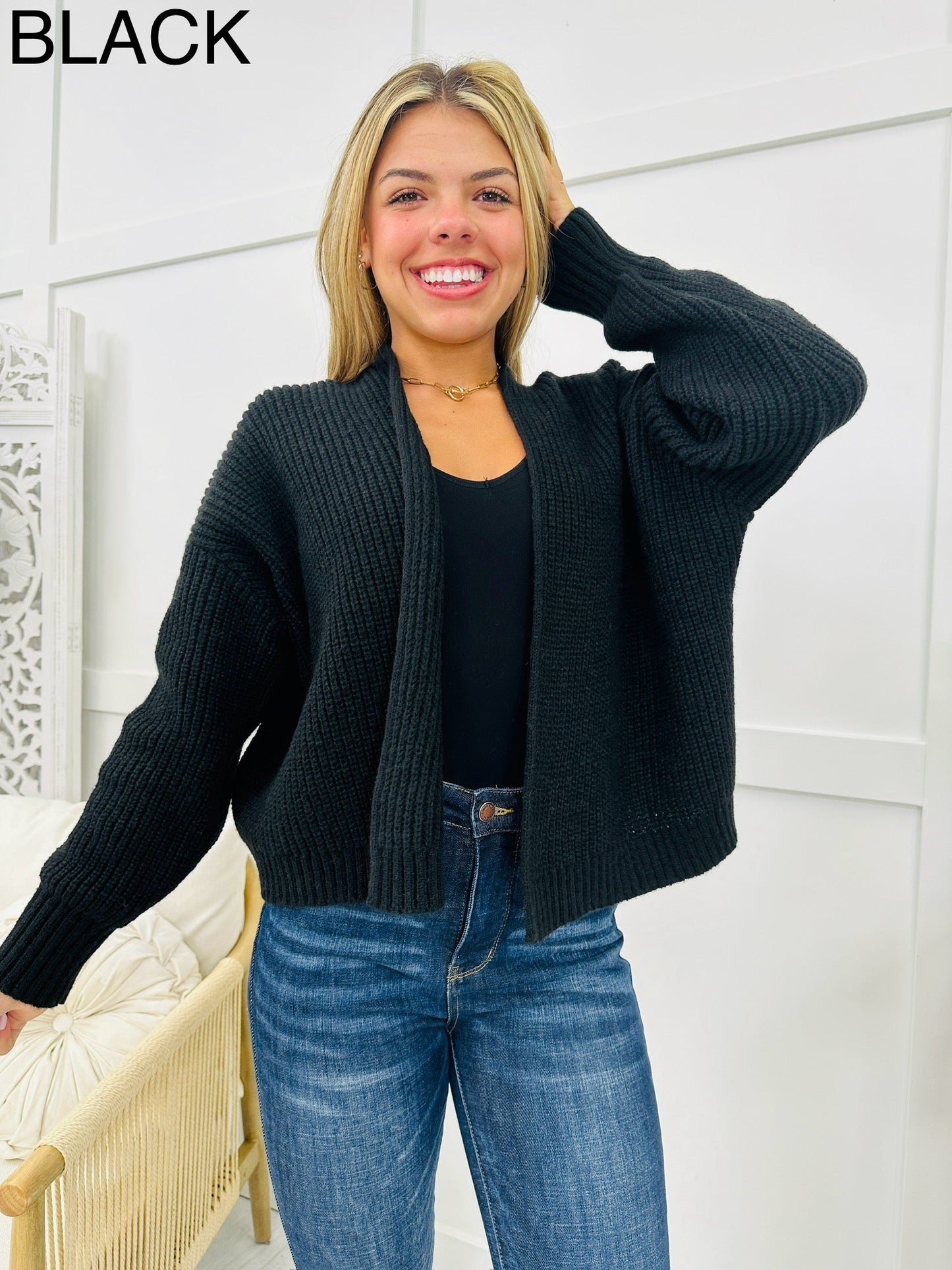 DOORBUSTER! Seal My Fate Cardigan- Multiple Colors!