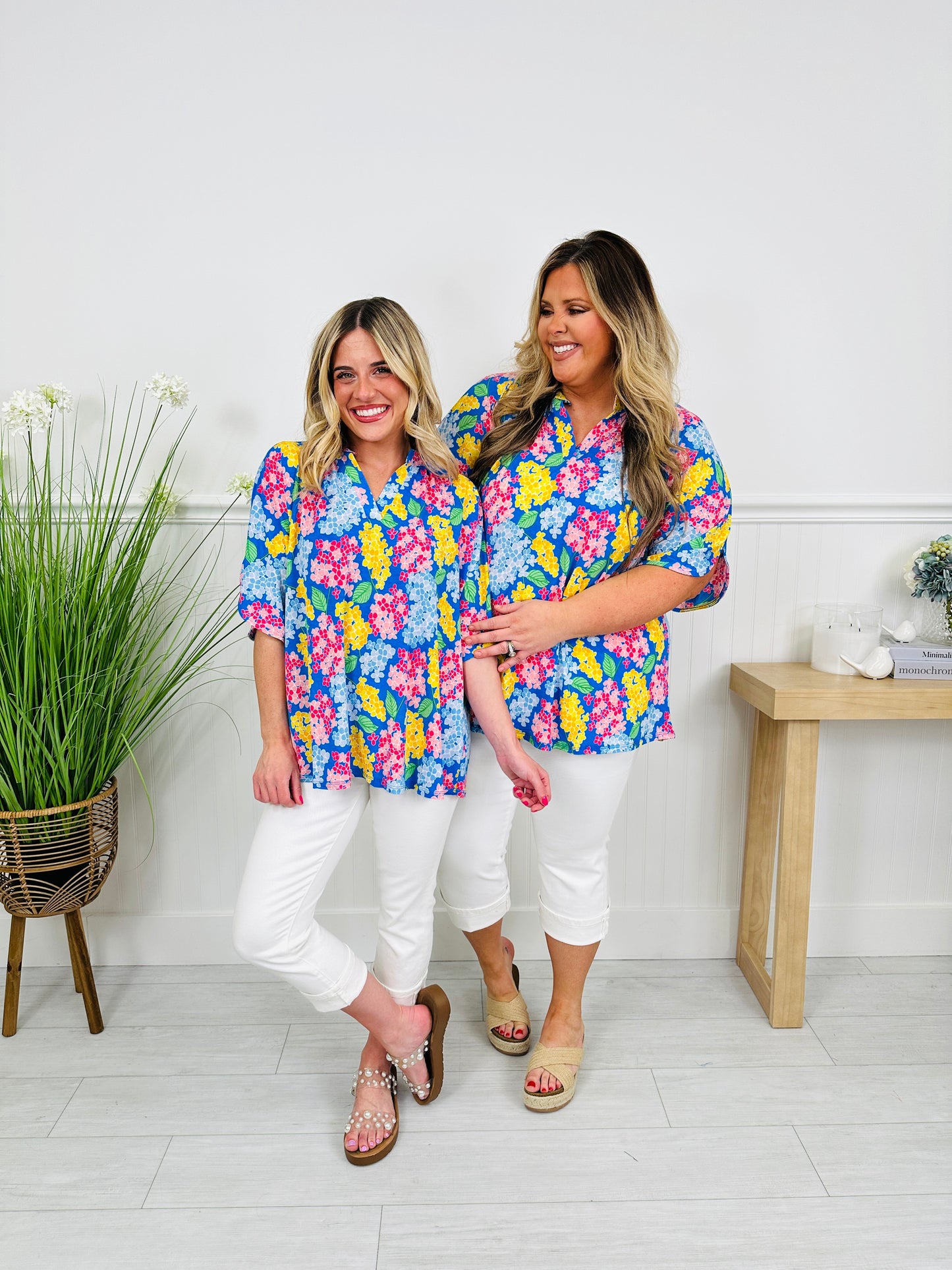 Radiate Sunshine Top in Key Largo Print