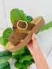 Drifting Away Sandals In Brown