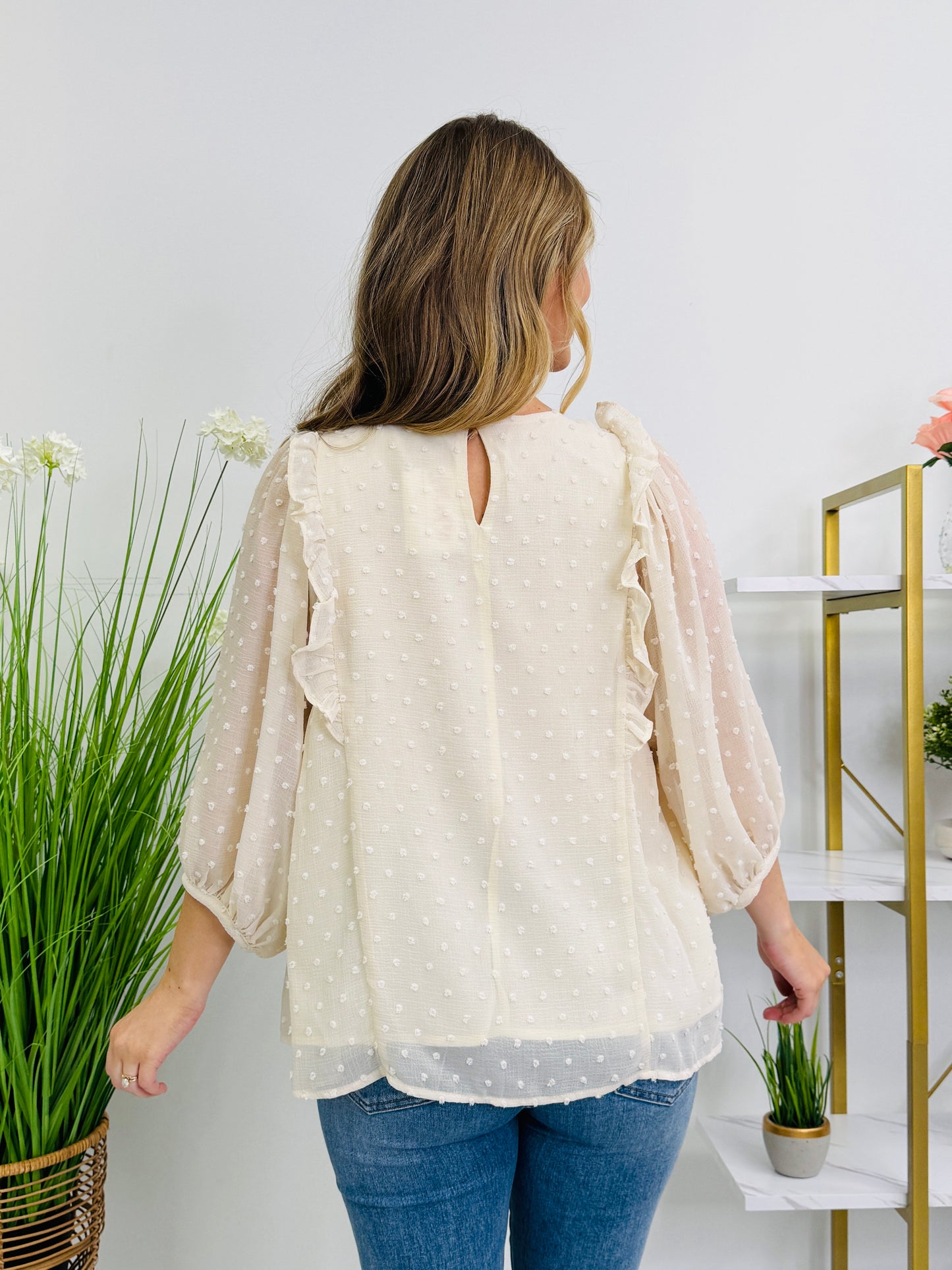 Flirty Frills Top in Multiple Colors