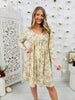 Whispering Meadow Dress in Butter Yellow