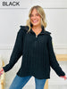 REG/CURVY Cozy Crush Chenille Zip Up Sweater- Multiple Colors!