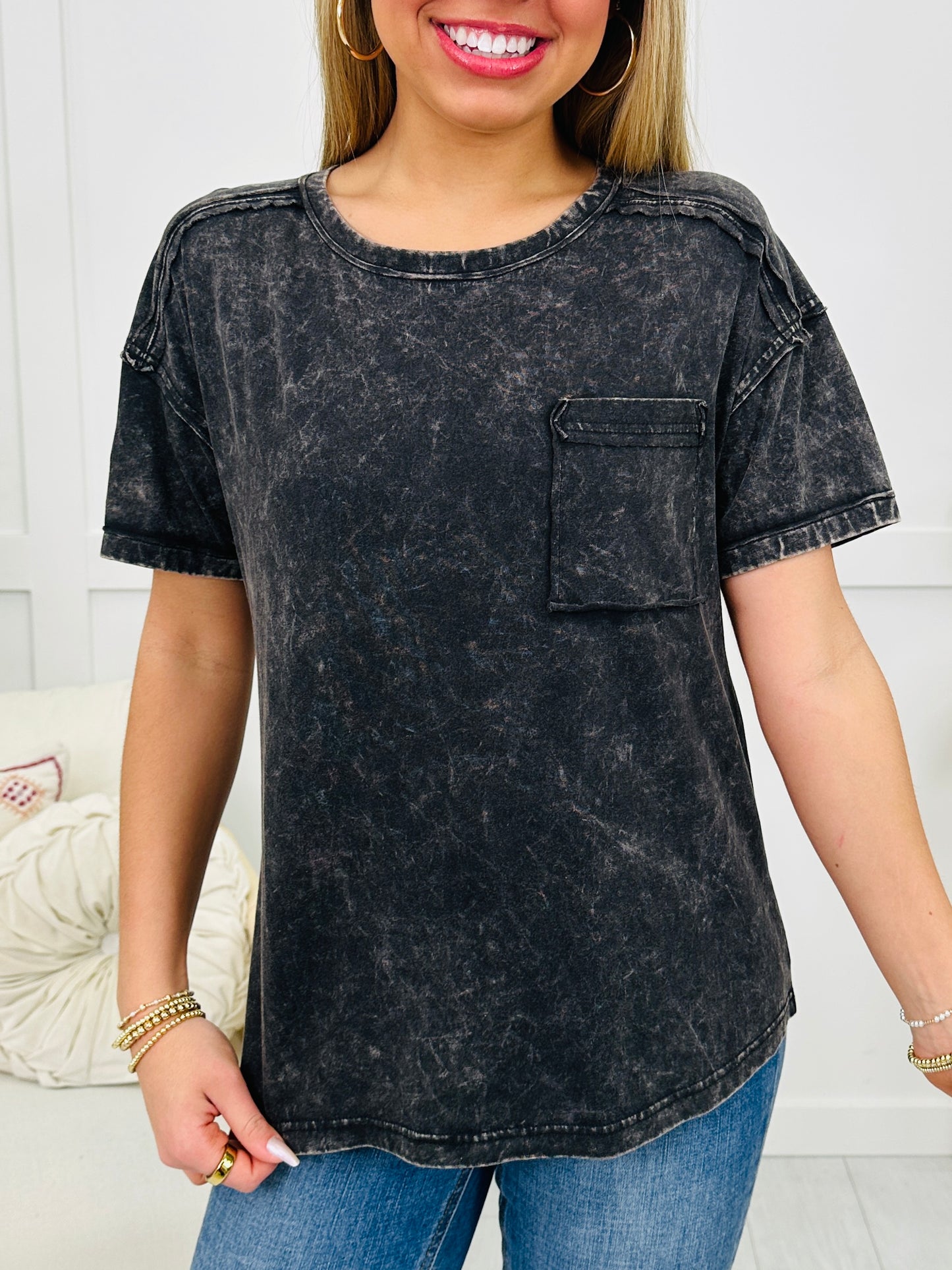 DOORBUSTER! Faded Comfort Top- Multiple Colors!