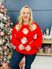 Sparkling Santa Delight Sweatshirt- Multiple Colors!