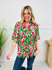 Radiate Sunshine Top in Anna Maria Print