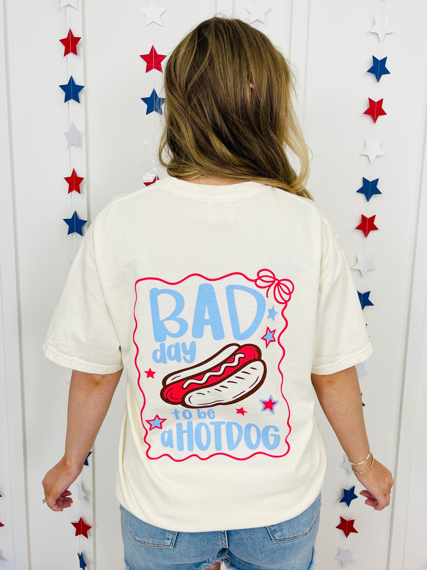 Bad Day to be a Hotdog Graphic Tee