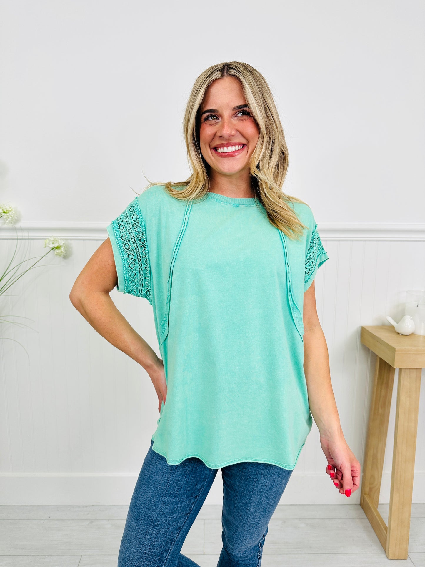 Crochet Charm Top in Multiple Colors