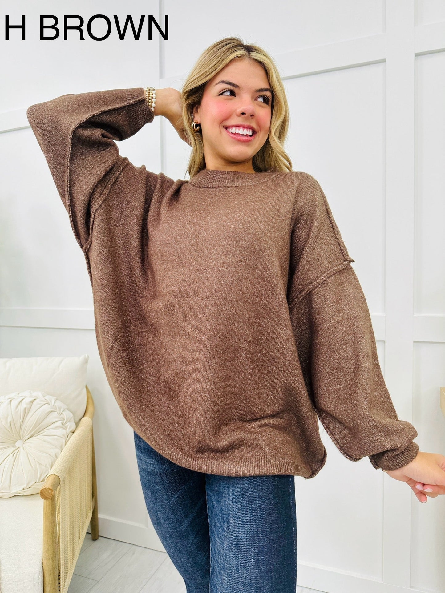 DOORBUSTER! My Best Kept Secret Sweater- Multiple Colors!