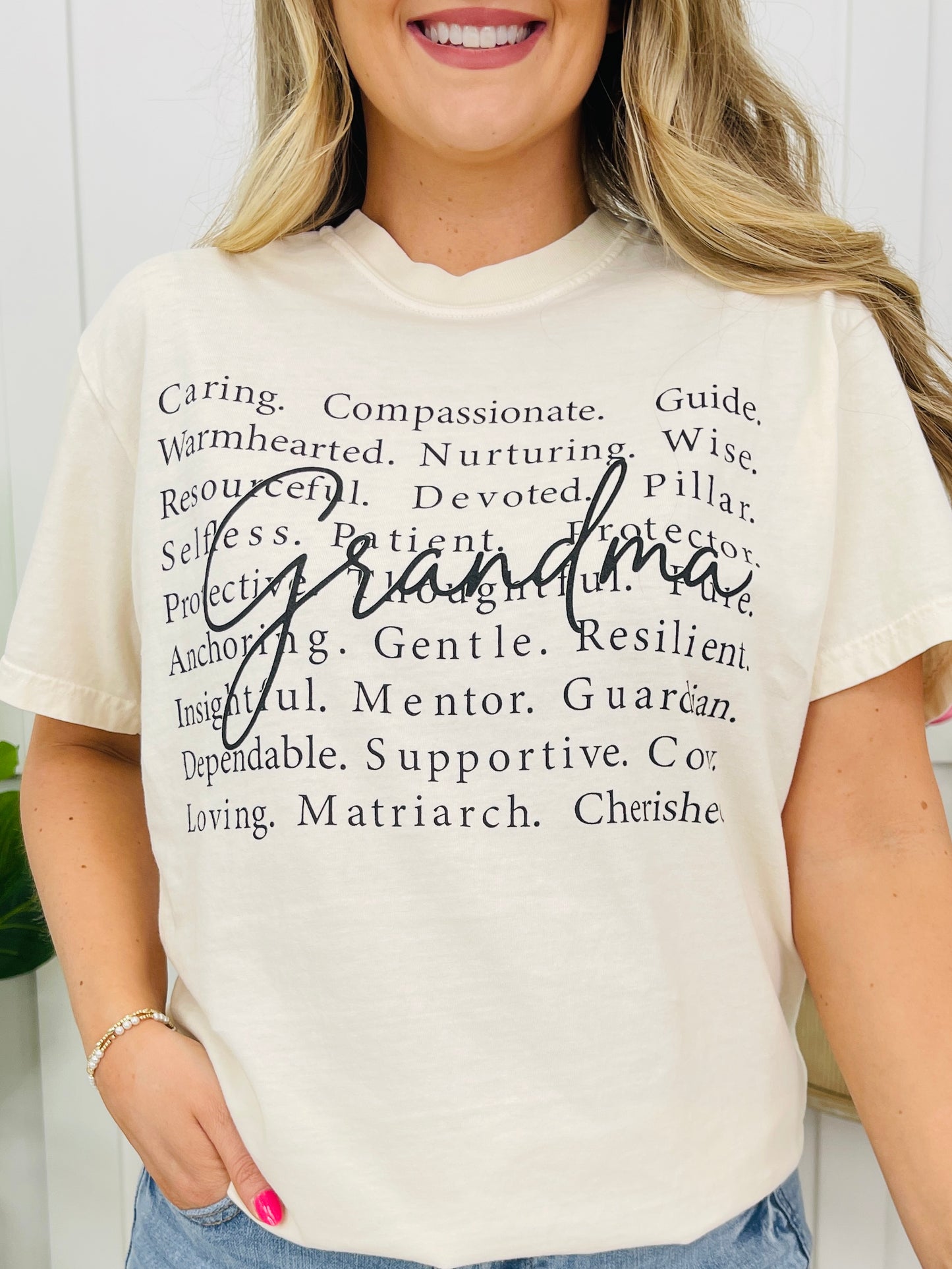 Grandma Affirmations Graphic Tee