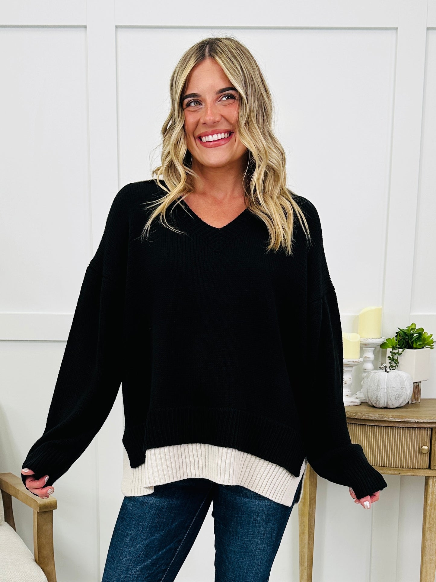 Coastal Comfort Sweater In Multiple Colors