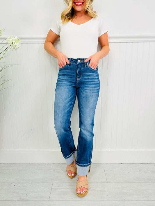 Get It Straight Tummy Control Straight Jeans