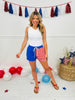 Stripes Of Independence Shorts