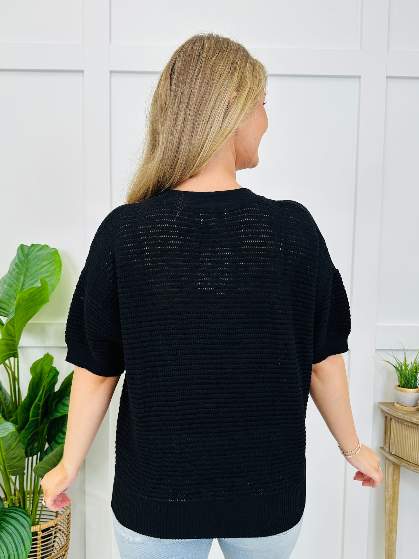 Modern Muse Top In Black