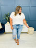 Lovervet Secret Lover Tummy Control Cropped Straight Jeans in Reg/Curvy