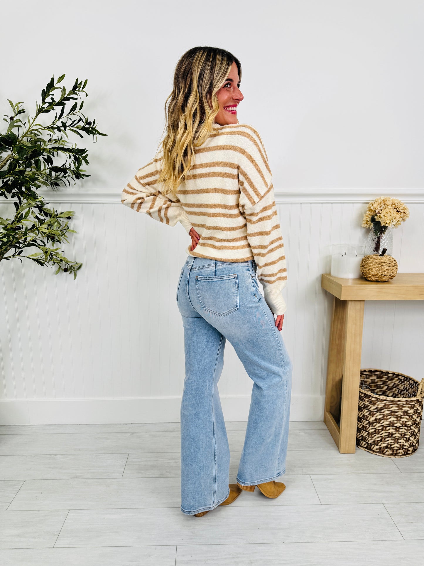 Your Best Side Wide Leg Tummy Control Jeans in Multiple Inseams