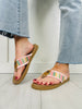 Sunwashed Serenade Flip Flops In Pink