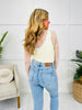 Sheer Elegance Top in Off White