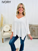 DOORBUSTER! REG/CURVY Pleated Love Top- Multiple Colors!