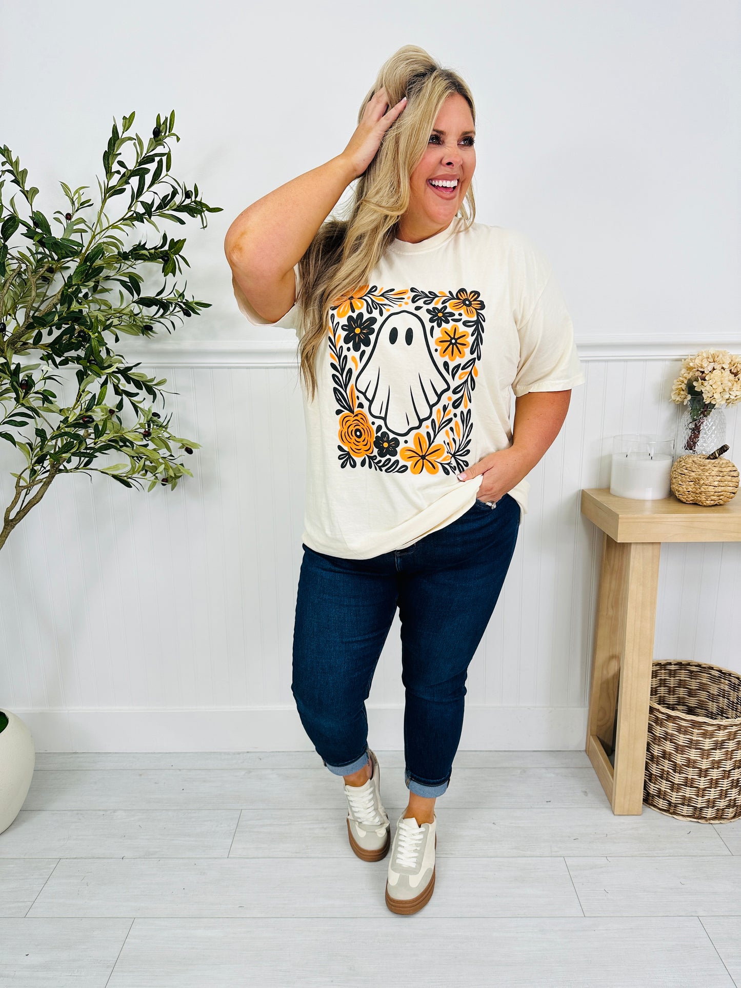 Blooming Boo Graphic Tee