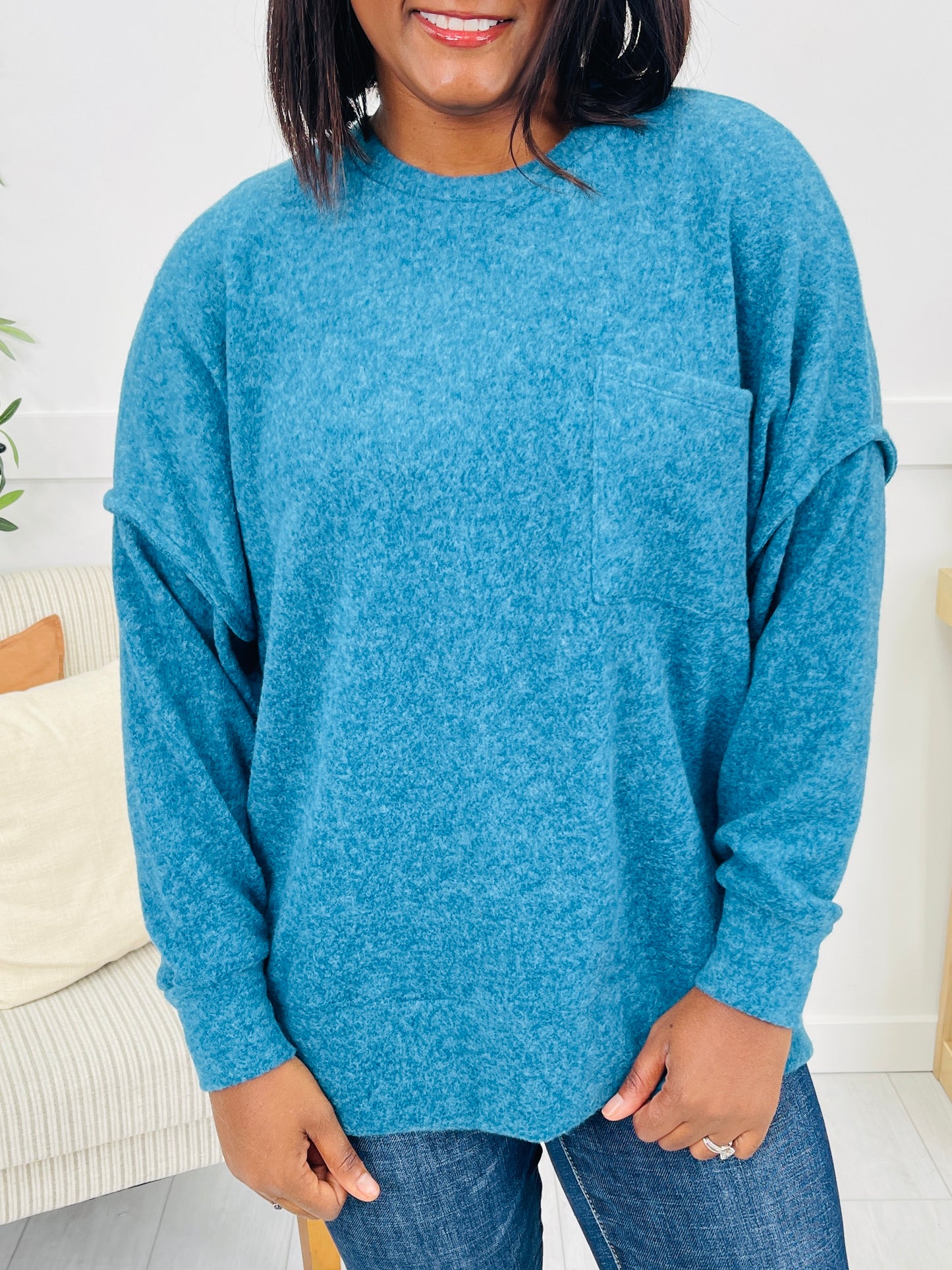 Wearing The Moment Sweater- Multiple Colors!