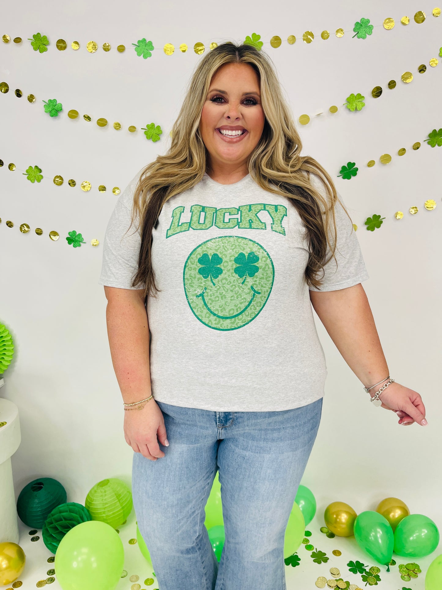 Shamrock Smiles Graphic Tee