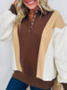 Color Block Comfort Pullover In Multiple Colors