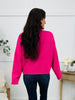 Keep It Classic Cardigan In Hot Pink