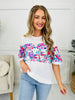 Rushing Into Florals Top
