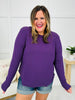 MOCO Exclusive Everyday Essential Long Sleeve Top In Eggplant