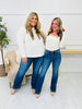 Judy Blue Wrapped in Love Thermal Bootcut Jeans in Reg/Curvy