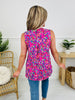 Sunny Days Tank Top in Driftwood Beach Print
