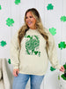 Lucky Clover Queen Graphic Crewneck Sweatshirt