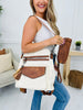 White Backpack Purse Set