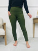 Easy Choice Leggings In Army Green