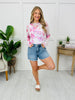 The Pastel Bloom Top In Fuchsia
