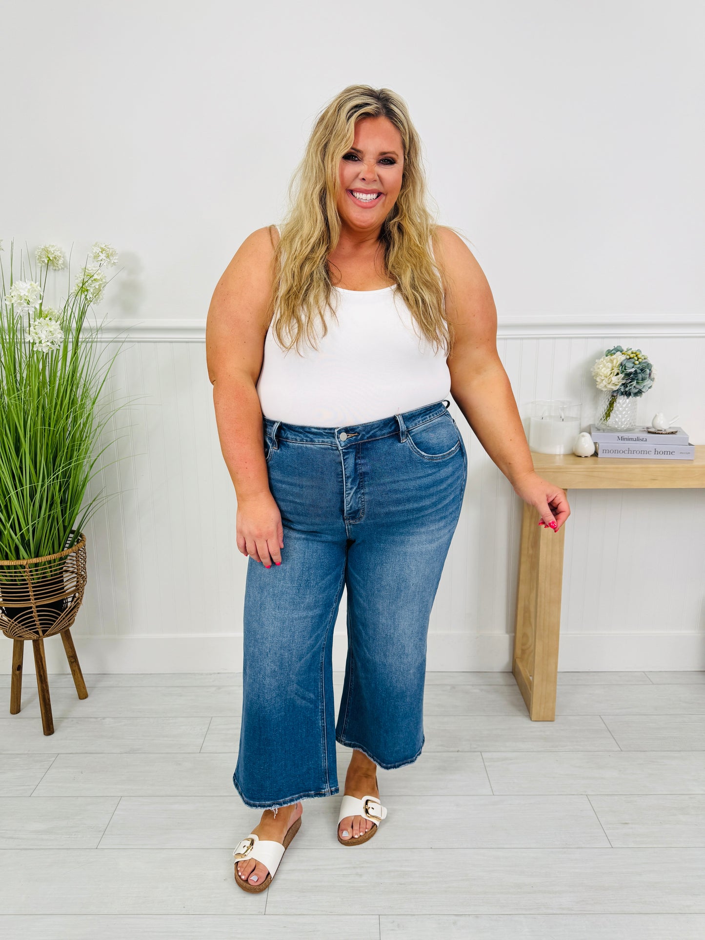 Triple Play Tummy Control Cropped Jeans in Three Inseams
